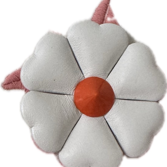 FENDI Fabulous sweatshirt with unique snap on flowers, zipper shoulder, size M - Picture 5 of 16